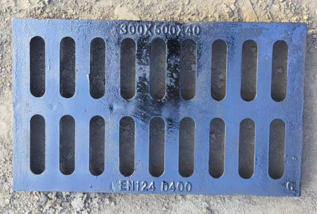 白马井镇球墨铸铁排水沟盖板展示