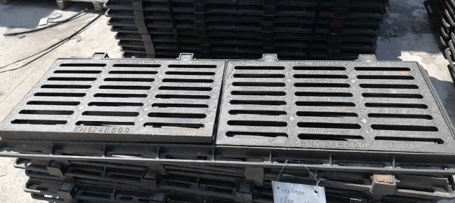 白马井镇球墨铸铁连体双篦展示