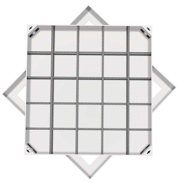 白马井镇不锈钢方井展示